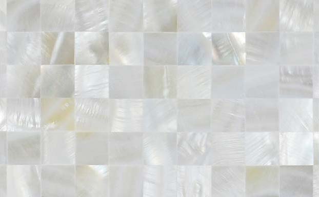 front side of the mother of pearl tile - st076
