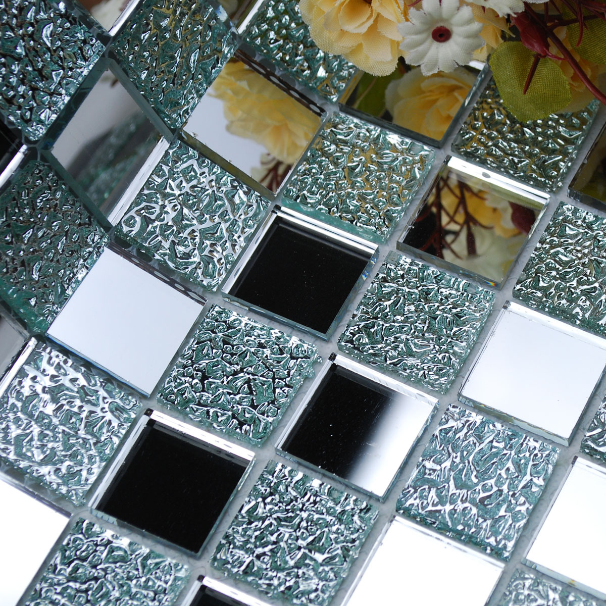 mirror mosaic wall tiles - kl931