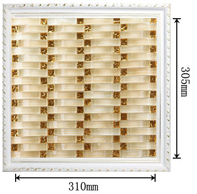 dimensions of the glass mosaic tile backsplash wall sticers - yf-88