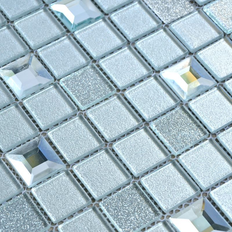 Mirror Mosaic Tile Sheet Techieblogie Info Whole Grey Crystal Gl Mosaic Tiles Washroom Backsplash Plated D
