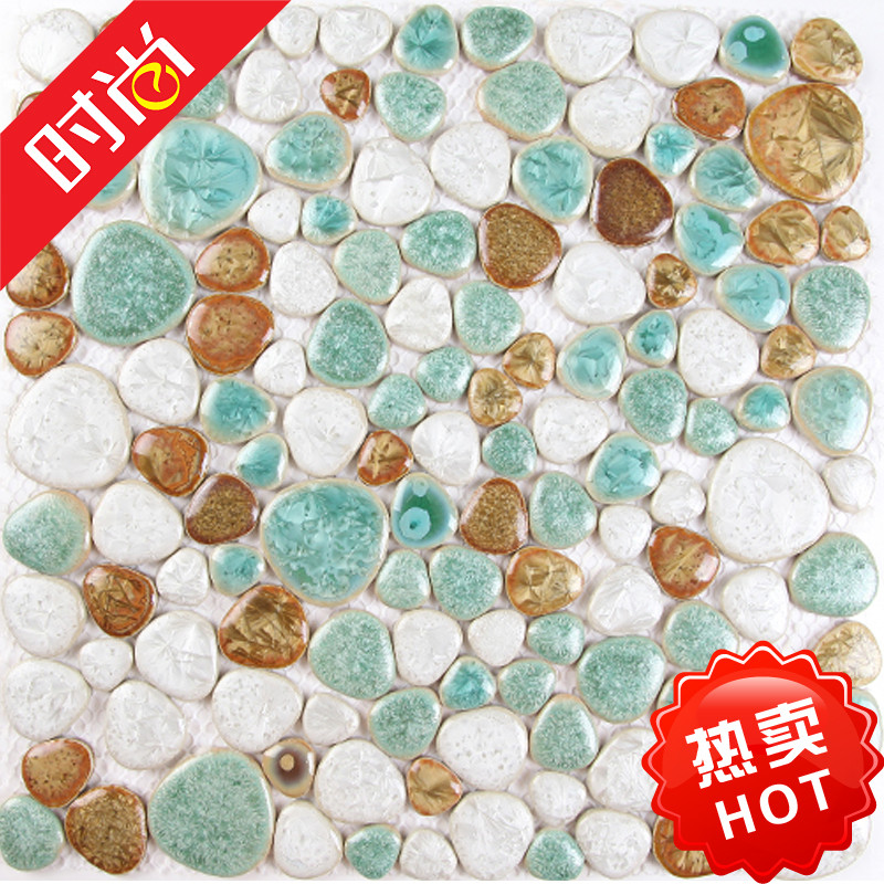porcelain mosaic tile kitchen backsplash